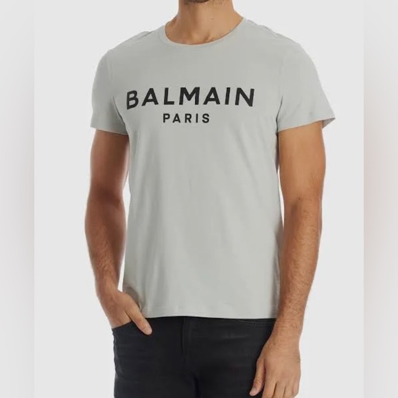 Balmain Men's Classic Logo T-Shirt Sz XL - Picture 1 of 7